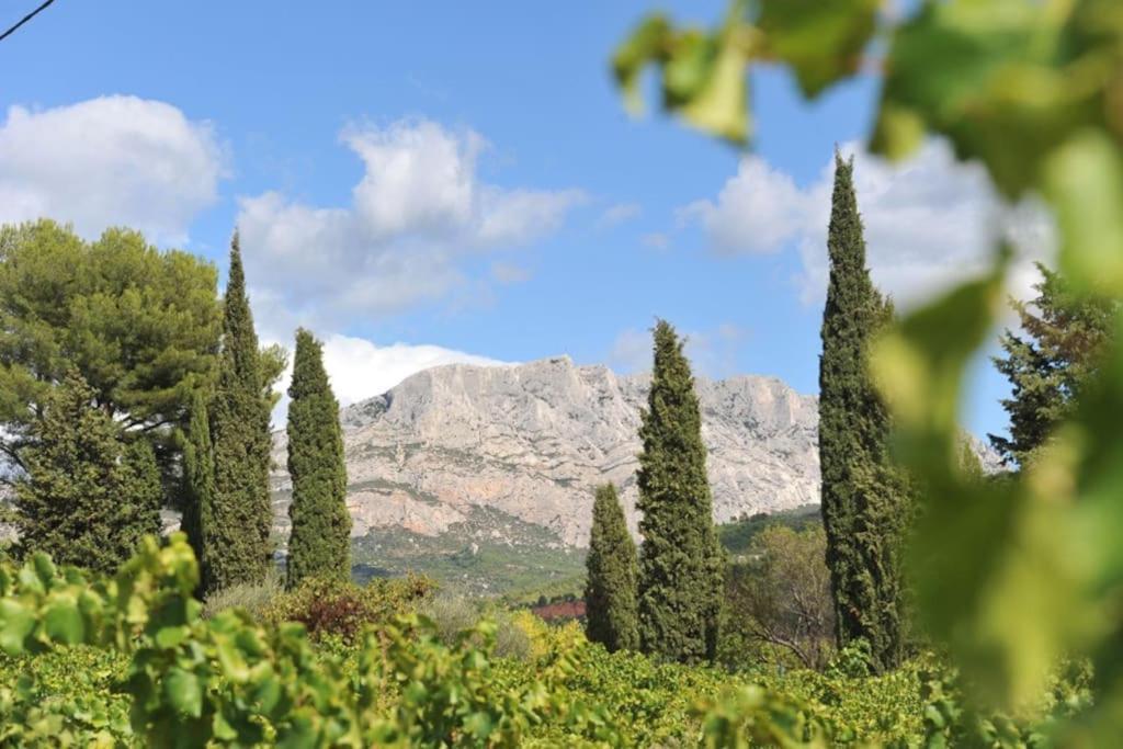 La Bastide - Le Grenache - Le Syrah Au Domaine Chateau Henri Bonnaud Tholonet Exterior foto