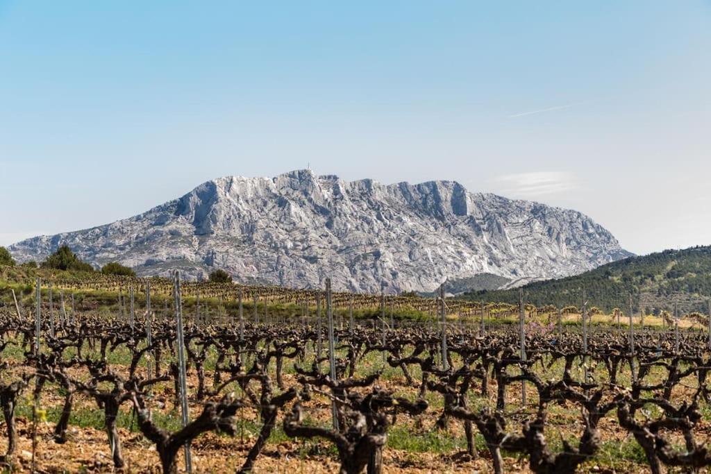 La Bastide - Le Grenache - Le Syrah Au Domaine Chateau Henri Bonnaud Tholonet Exterior foto